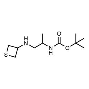 Tert-butyl (1-(thietan-3-ylamino)propan-2-yl)carbamate|CS-0485171