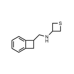 N-(bicyclo[4.2.0]Octa-1,3,5-trien-7-ylmethyl)thietan-3-amine|CS-0485197