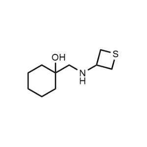 1-((Thietan-3-ylamino)methyl)cyclohexan-1-ol|CS-0485201