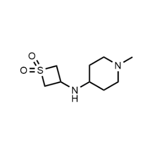 3-((1-Methylpiperidin-4-yl)amino)thietane 1,1-dioxide|CS-0485270