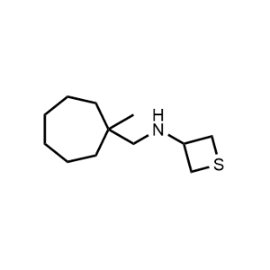 N-((1-methylcycloheptyl)methyl)thietan-3-amine|CS-0485273