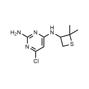 6-Chloro-N4-(2,2-dimethylthietan-3-yl)pyrimidine-2,4-diamine|CS-0485275