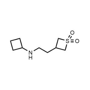 3-(2-(Cyclobutylamino)ethyl)thietane 1,1-dioxide|CS-0485311