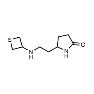 5-(2-(Thietan-3-ylamino)ethyl)pyrrolidin-2-one|CS-0485333