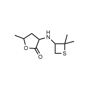 3-((2,2-Dimethylthietan-3-yl)amino)-5-methyldihydrofuran-2(3H)-one|CS-0485347
