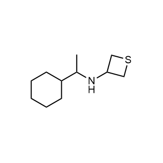 N-(1-cyclohexylethyl)thietan-3-amine|CS-0485378