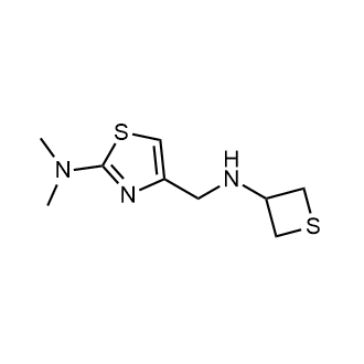 N,N-dimethyl-4-((thietan-3-ylamino)methyl)thiazol-2-amine|CS-0485411