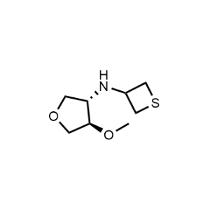 (3S,4R)-4-methoxy-N-(thietan-3-yl)tetrahydrofuran-3-amine|CS-0485529