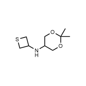 2,2-Dimethyl-N-(thietan-3-yl)-1,3-dioxan-5-amine|CS-0485566