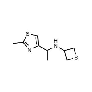 N-(1-(2-methylthiazol-4-yl)ethyl)thietan-3-amine|CS-0485574