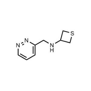 N-(pyridazin-3-ylmethyl)thietan-3-amine|CS-0485611