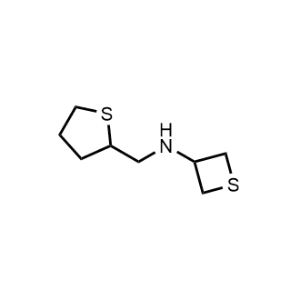 N-((tetrahydrothiophen-2-yl)methyl)thietan-3-amine|CS-0485650