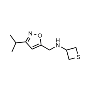 N-((3-isopropylisoxazol-5-yl)methyl)thietan-3-amine|CS-0485678
