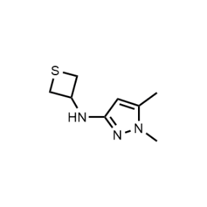 1,5-Dimethyl-N-(thietan-3-yl)-1H-pyrazol-3-amine|CS-0485757