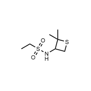 N-(2,2-dimethylthietan-3-yl)ethanesulfonamide|CS-0485770