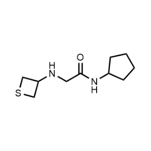 N-cyclopentyl-2-(thietan-3-ylamino)acetamide|CS-0485821