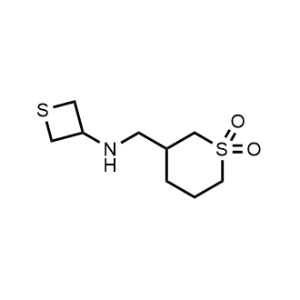 3-((Thietan-3-ylamino)methyl)tetrahydro-2H-thiopyran 1,1-dioxide|CS-0485840