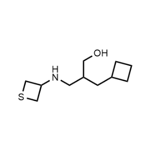3-Cyclobutyl-2-((thietan-3-ylamino)methyl)propan-1-ol|CS-0485844