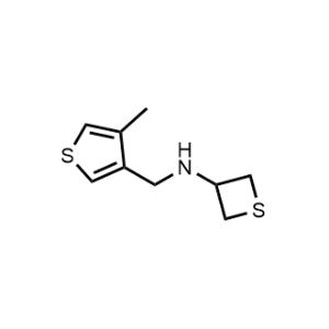N-((4-methylthiophen-3-yl)methyl)thietan-3-amine|CS-0485866