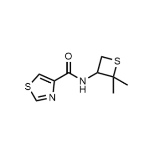 N-(2,2-dimethylthietan-3-yl)thiazole-4-carboxamide|CS-0485907