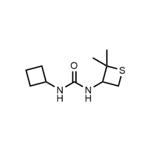 1-Cyclobutyl-3-(2,2-dimethylthietan-3-yl)urea|CS-0485932