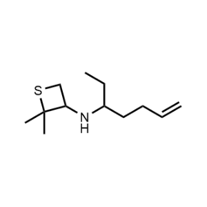 N-(hept-6-en-3-yl)-2,2-dimethylthietan-3-amine|CS-0485956