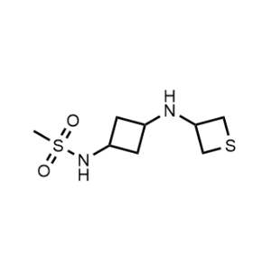 N-(3-(thietan-3-ylamino)cyclobutyl)methanesulfonamide|CS-0485958