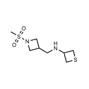 N-((1-(methylsulfonyl)azetidin-3-yl)methyl)thietan-3-amine|CS-0485999