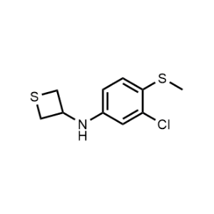 N-(3-chloro-4-(methylthio)phenyl)thietan-3-amine|CS-0486009
