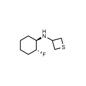 N-((1R,2R)-2-fluorocyclohexyl)thietan-3-amine|CS-0486033