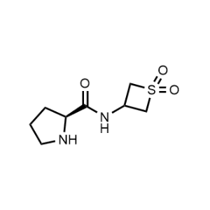 (S)-N-(1,1-dioxidothietan-3-yl)pyrrolidine-2-carboxamide|CS-0486056
