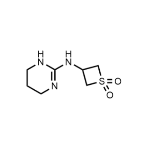 3-((1,4,5,6-Tetrahydropyrimidin-2-yl)amino)thietane 1,1-dioxide|CS-0486064