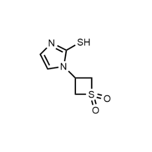 3-(2-Mercapto-1H-imidazol-1-yl)thietane 1,1-dioxide|CS-0486091