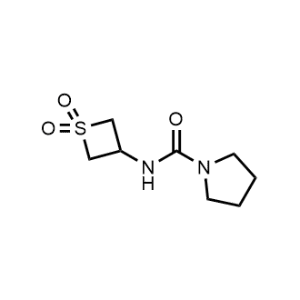 N-(1,1-dioxidothietan-3-yl)pyrrolidine-1-carboxamide|CS-0486106