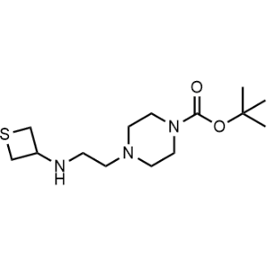 Tert-butyl 4-(2-(thietan-3-ylamino)ethyl)piperazine-1-carboxylate|CS-0486118