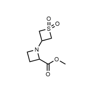 Methyl 1-(1,1-dioxidothietan-3-yl)azetidine-2-carboxylate|CS-0486123
