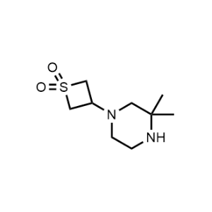 3-(3,3-Dimethylpiperazin-1-yl)thietane 1,1-dioxide|CS-0486126