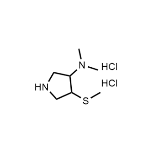 N,N-dimethyl-4-(methylthio)pyrrolidin-3-amine dihydrochloride|CS-0486355