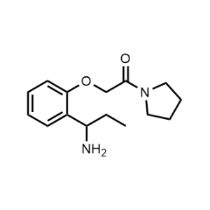 2-(2-(1-Aminopropyl)phenoxy)-1-(pyrrolidin-1-yl)ethan-1-one|CS-0486426