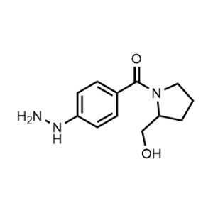 (4-Hydrazinylphenyl)(2-(hydroxymethyl)pyrrolidin-1-yl)methanone|CS-0486533