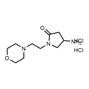 4-Amino-1-(2-morpholinoethyl)pyrrolidin-2-one dihydrochloride|CS-0486671