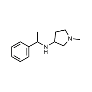 1-Methyl-N-(1-phenylethyl)pyrrolidin-3-amine|CS-0486709