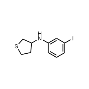 N-(3-iodophenyl)tetrahydrothiophen-3-amine|CS-0486857