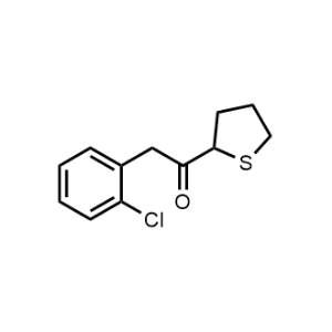 2-(2-Chlorophenyl)-1-(tetrahydrothiophen-2-yl)ethan-1-one|CS-0486899