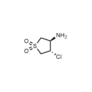 (3R,4S)-3-amino-4-chlorotetrahydrothiophene 1,1-dioxide|CS-0486927