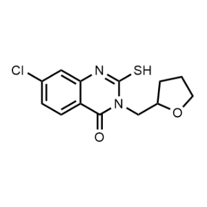 7-Chloro-2-mercapto-3-((tetrahydrofuran-2-yl)methyl)quinazolin-4(3H)-one|CS-0486957