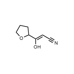 3-Hydroxy-3-(tetrahydrofuran-2-yl)acrylonitrile|CS-0486975