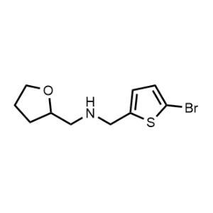 1-(5-Bromothiophen-2-yl)-N-((tetrahydrofuran-2-yl)methyl)methanamine|CS-0487083