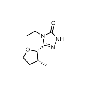 4-Ethyl-5-((2S,3R)-3-methyltetrahydrofuran-2-yl)-2,4-dihydro-3H-1,2,4-triazol-3-one|CS-0487157