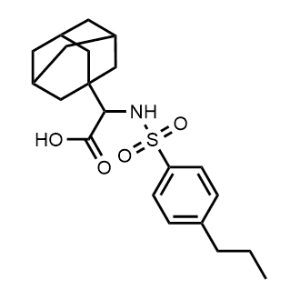 2-(Adamantan-1-yl)-2-((4-propylphenyl)sulfonamido)acetic acid|CS-0487294